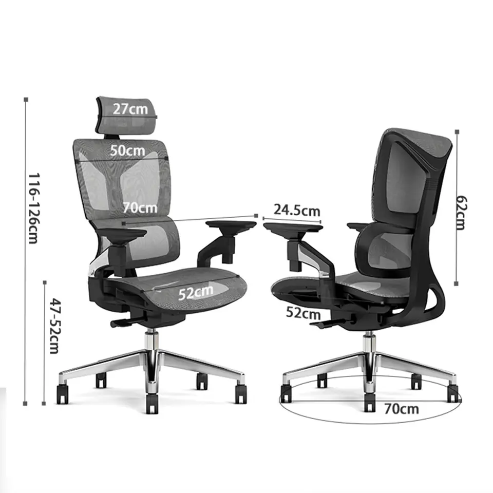 Insignia™ Ergonomic Mesh Office Chair with Adjustable Arms Black NS-FPAMC23  - Best Buy