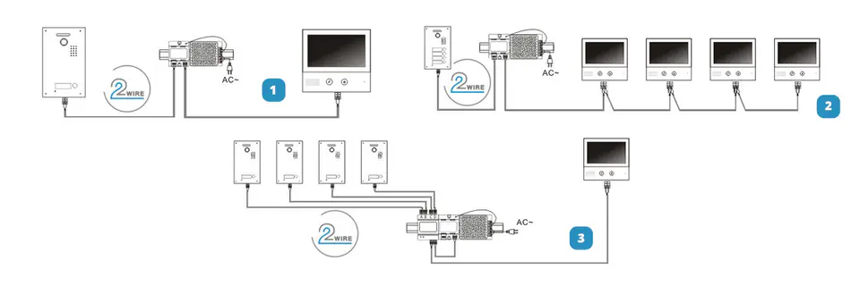 Single-family video intercom Spacetronik SPD-DS911