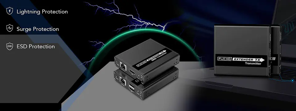HDMI to LAN Converter Spacetronik SPH-HLC7