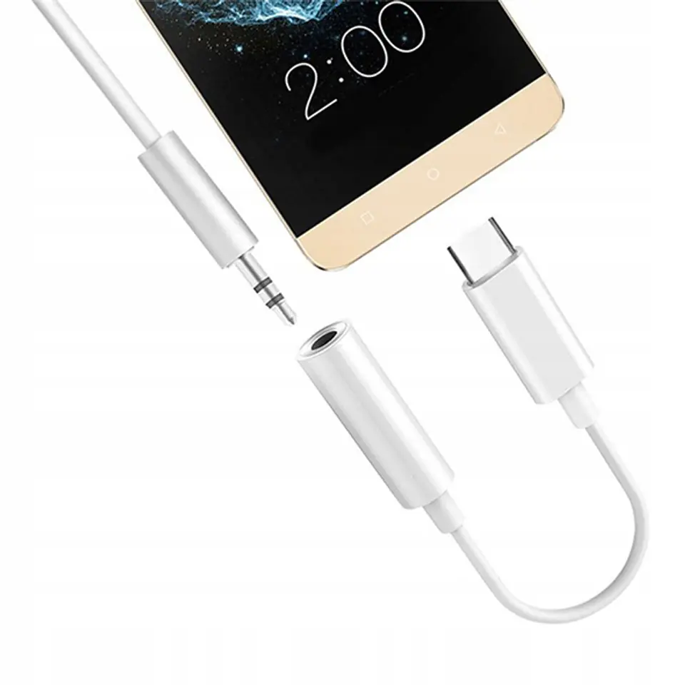 Adapter USB-C na gniazdo Jack 3.5mm SPU-A01