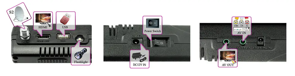 SAT Finder DVB-S2/S2X Spacetronik SP-S8920