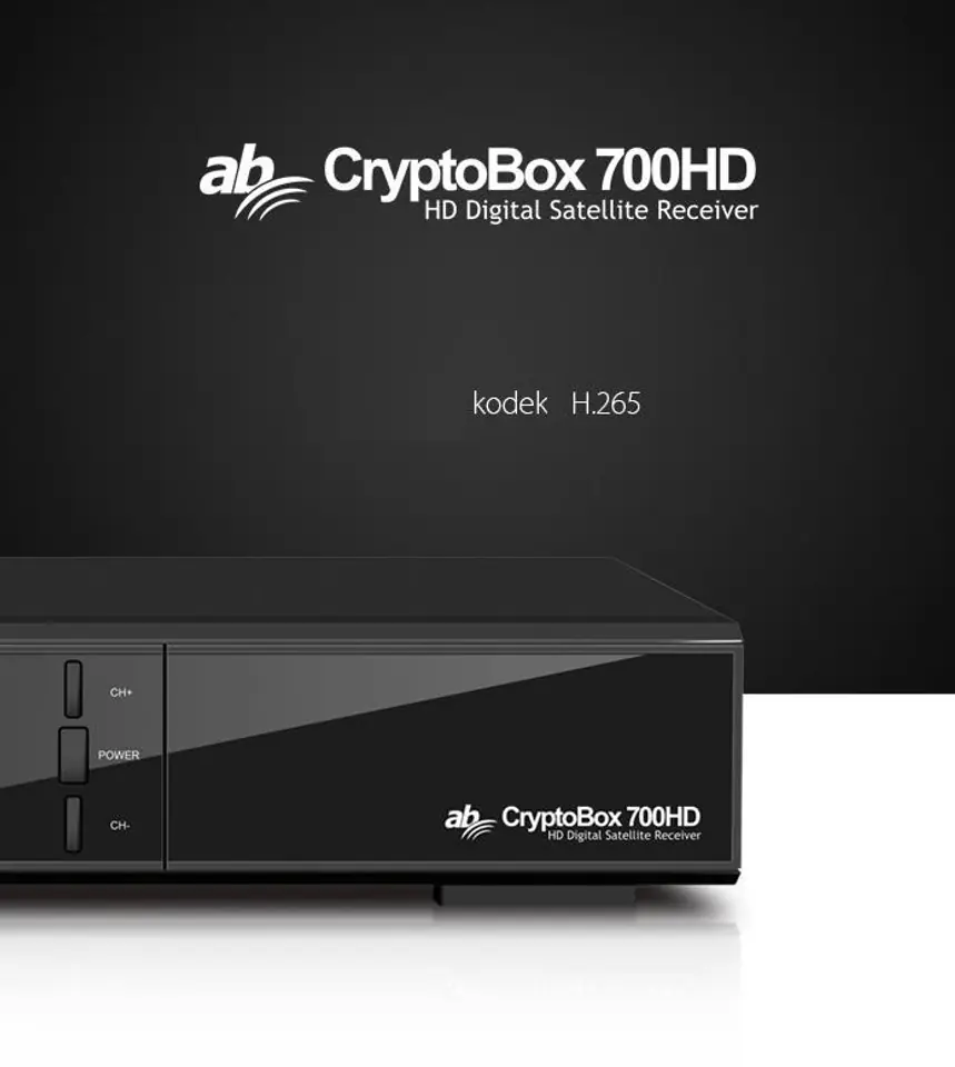 CryptoBox AB 700HD DVB-S2 CX H.265