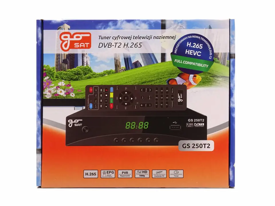 H265 Hevc New Dvb T2 Tv Receive Decoder With Dolby ac3 Hevc 10Bit H265  Updated From DVB-T