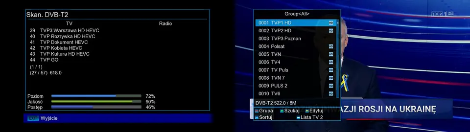 EDISION Nano T265+ Receptor dongle HDMI Terrestre TDT DVB-T2 y por Cable  DVB-C, H265 HEVC, FTA, Full HD, PVR, USB, HDMI, Sensor IR, Soporte USB WiFi,  Mando a Distancia Universal 2en1 