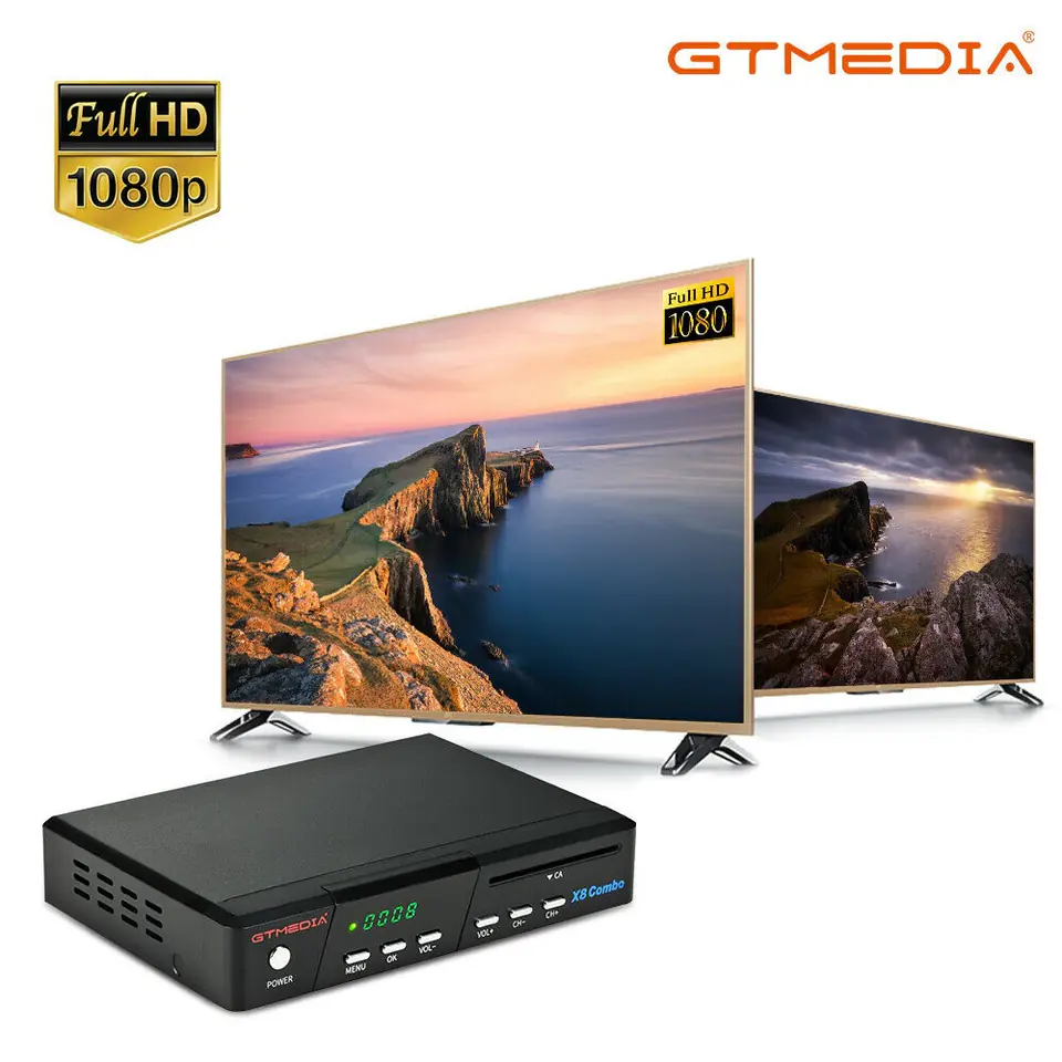 Tuner GTMedia X8 Combo DVB-S2/S2X/T2/C WiFi