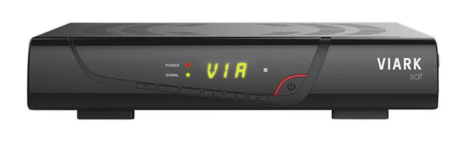 Viark Sat - Receptor Satélite Digital Full HD DVB-S2 Multistream H.265, con  LAN, Antena WiFi USB y Lector de Tarjetas CA