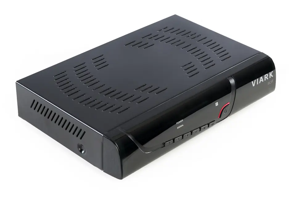 Viark Sat - Receptor Satélite Digital Full HD DVB-S2 Multistream H.265, con  LAN, Antena WiFi USB y Lector de Tarjetas CA