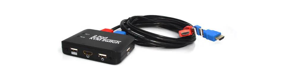 Switch KVM USB + HDMI 2/1 Spacetronik SPH-KVM21