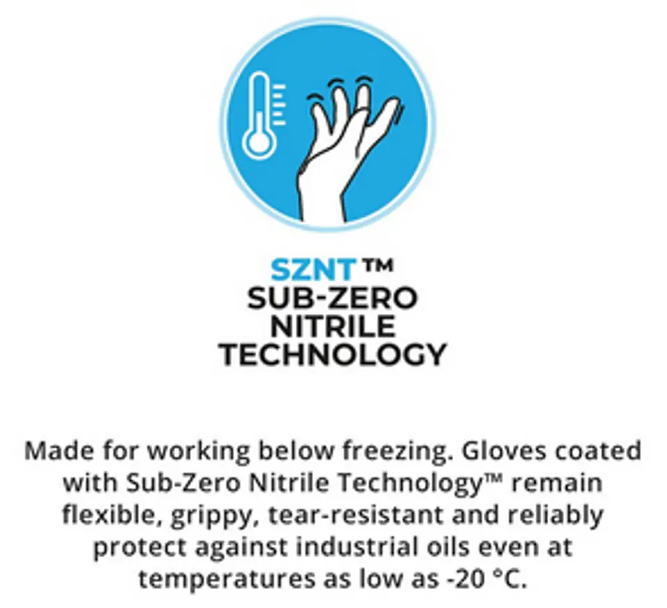 Rękawice ochronne Wonder Grip WG-538 XL/10 Freeze