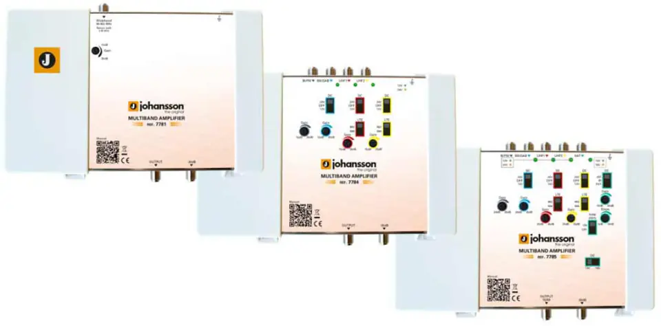 Multi-band amplifier Johansson 7785 5-input