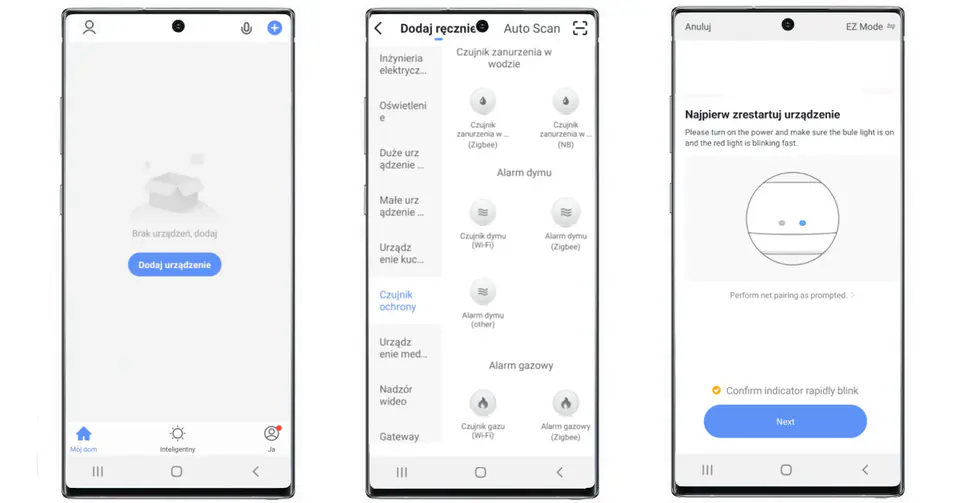 Motion sensor PiR ZigBee Touya ZB-DP01
