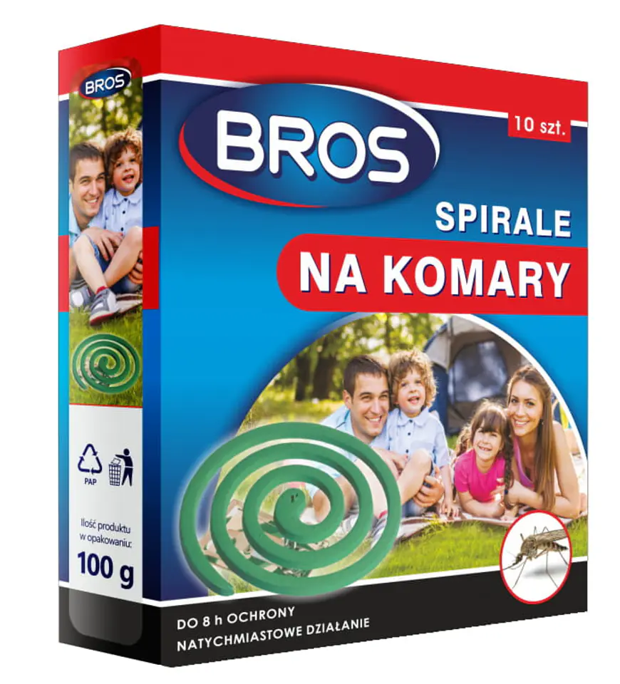 Spirale na komary Bros 10 sztuk