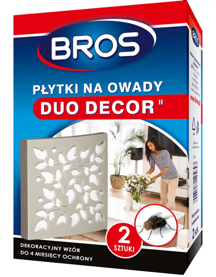 Płytki na owady BROS Duo-Decor 2 szt.