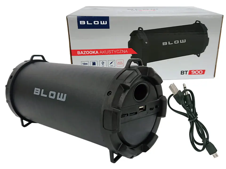 Głośnik Bluetooth Bazooka Blow BT900 FM USB SD AUX