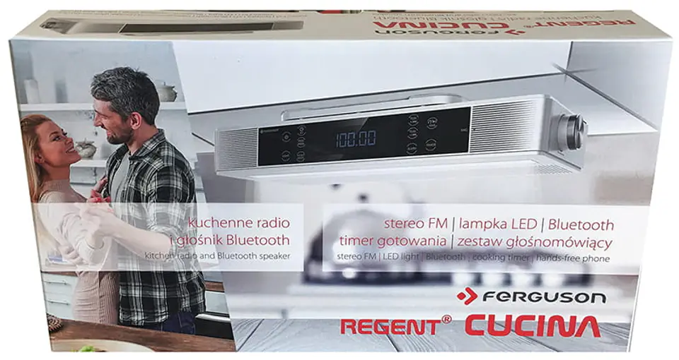 Opakowanie radia z bluetooth Ferguson Regent Cucina