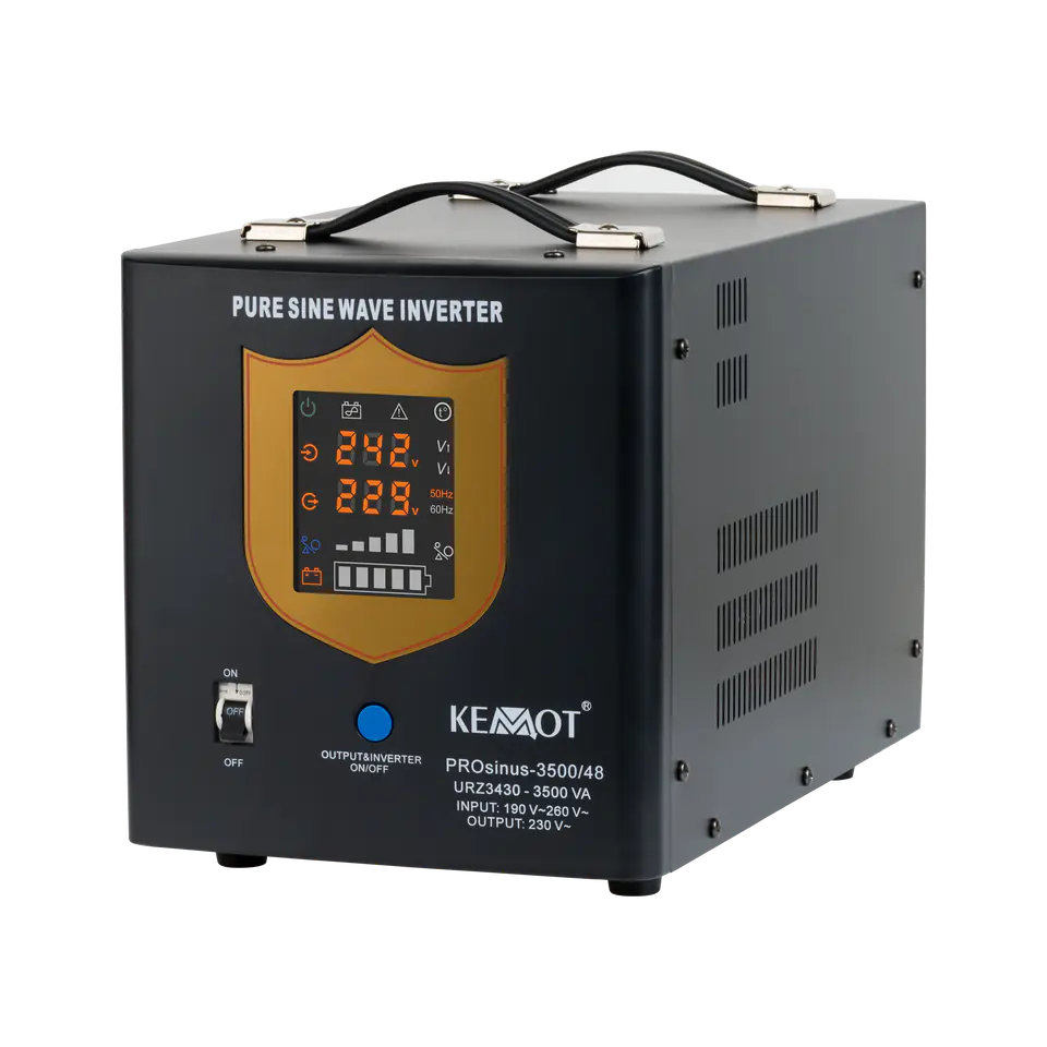 Uninterruptible power supply KEMOT PROsinus-3500/48 converter with pure ...