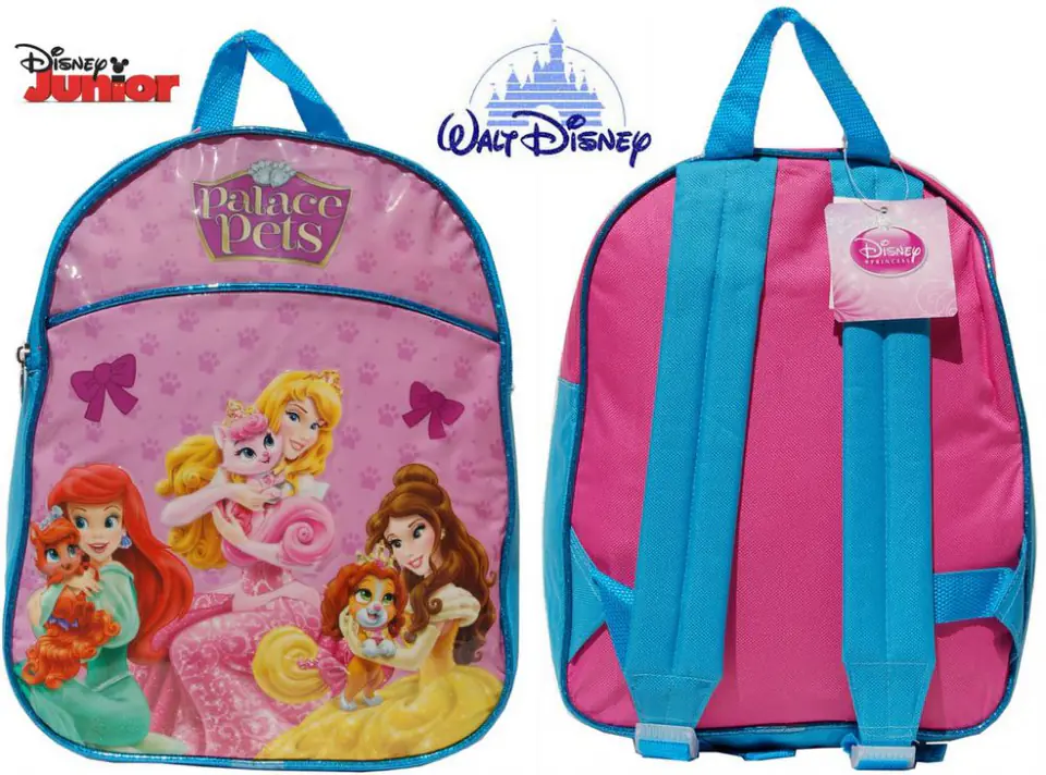 Children's Backpack Original Disney Backpack PrincessES PALACE PETS