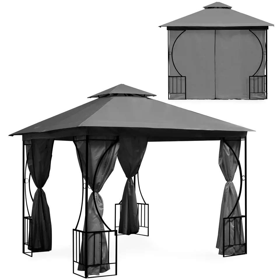 Namiot pawilon ogrodowy altana 3x3m +4 ściany