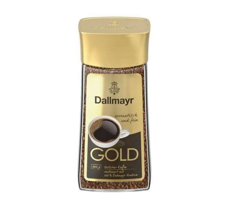 Instant Coffee Dallmayr GOLD 200 g Wasserman.eu