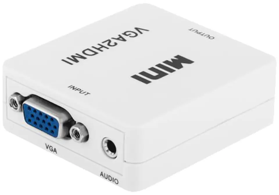 Konwersja sygnału wideo i audio (VGA+jack) w sygnał HDMI