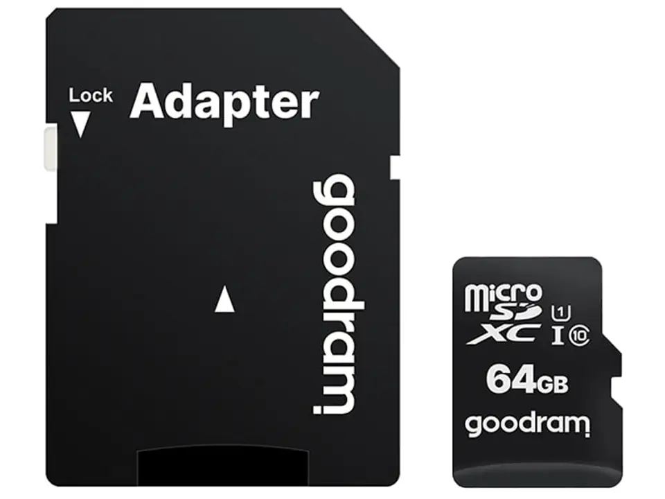Karta pamięci microSDXC 64GB cl.10 UHS-I +adapter