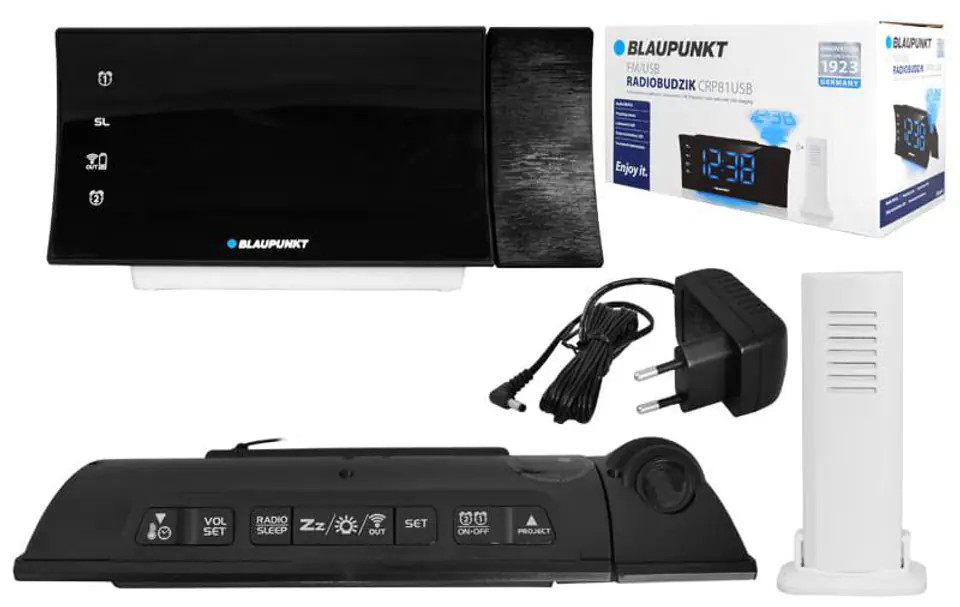 radiobudzik CRP81USB Blaupunkt z ładowarką