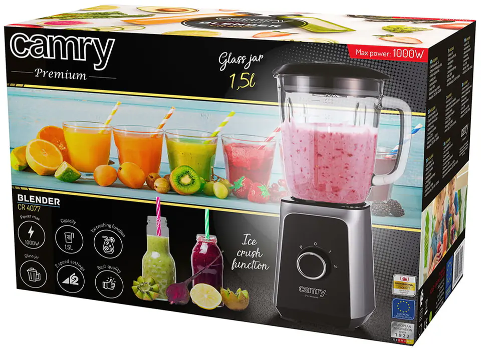 Blender kielichowy CR 4077 w opakowaniu