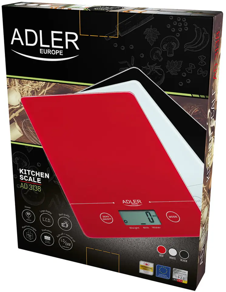 Adler AD 3138 r Waga kuchenna