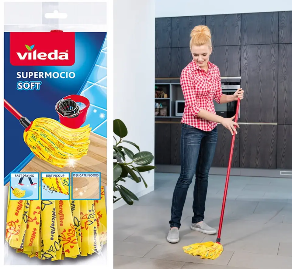 Wkład do mopa SuperMocio Soft od Viledy