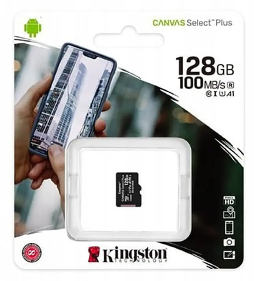 Karta pamięci micro SDXC 128GB class 10 UHS-I Kingston