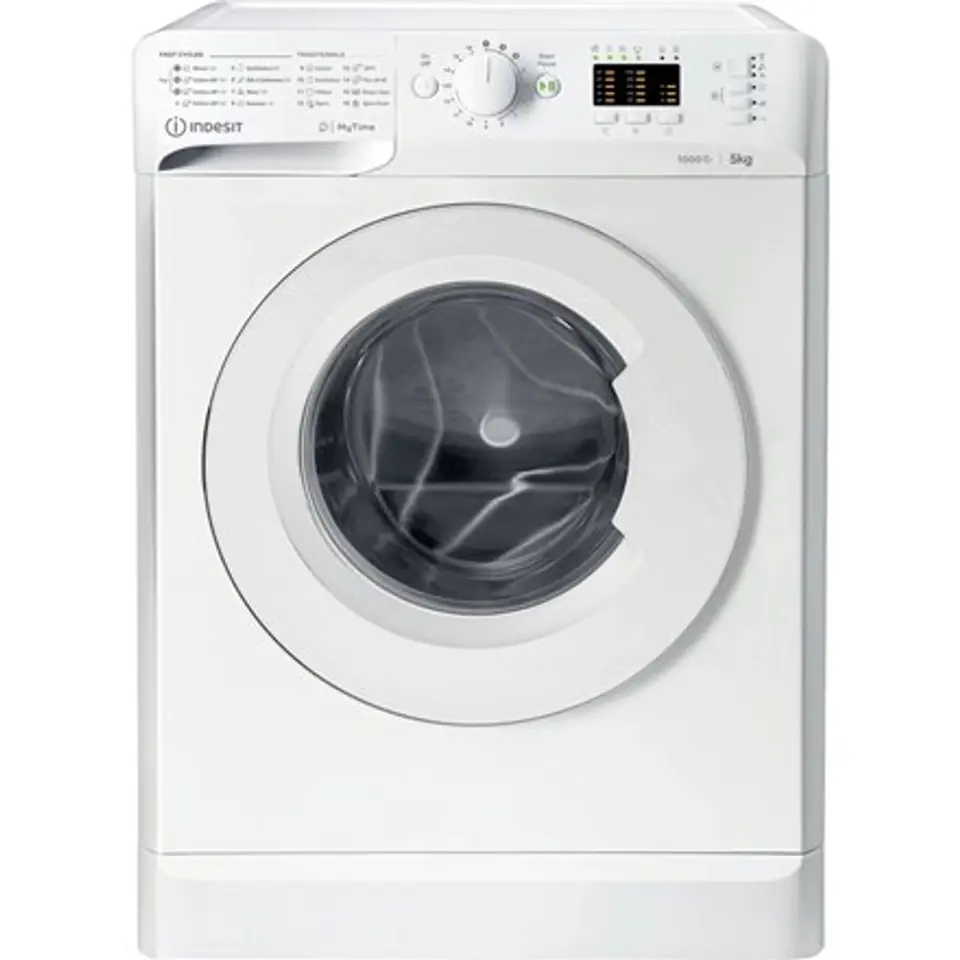 INDESIT Washing machine MTWSA 51051 W EE Energy efficiency class F ...