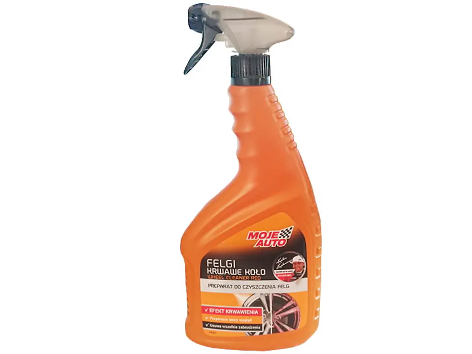 Preparat Krwawe Koło do czyszczenia felg
