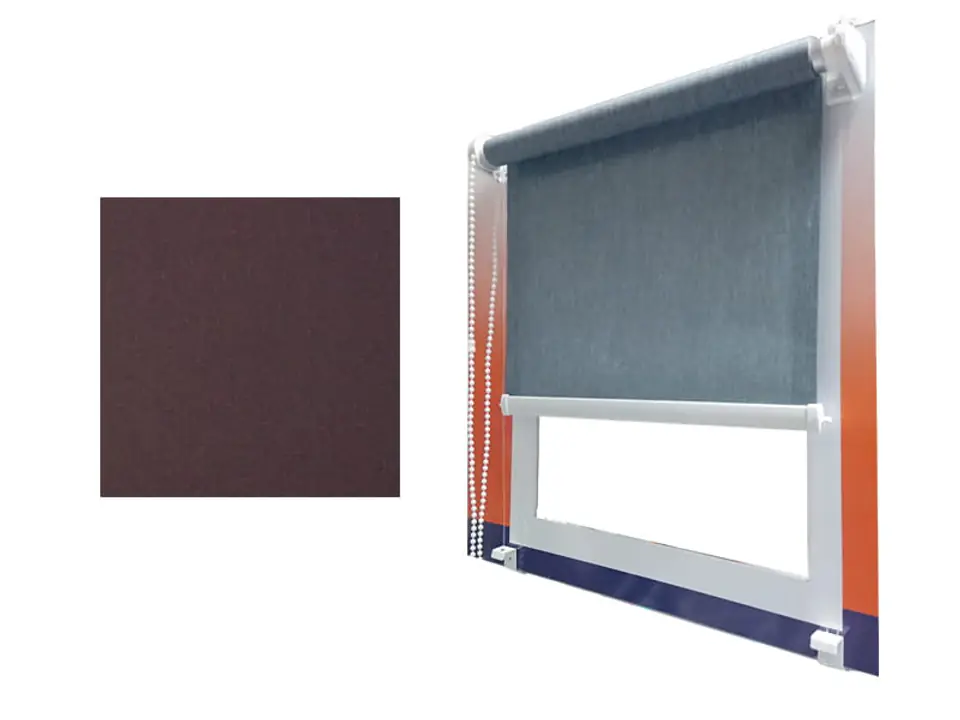 Mini persiana enrollable 61x150cm Eden 141 guías de hilo Mini Roller