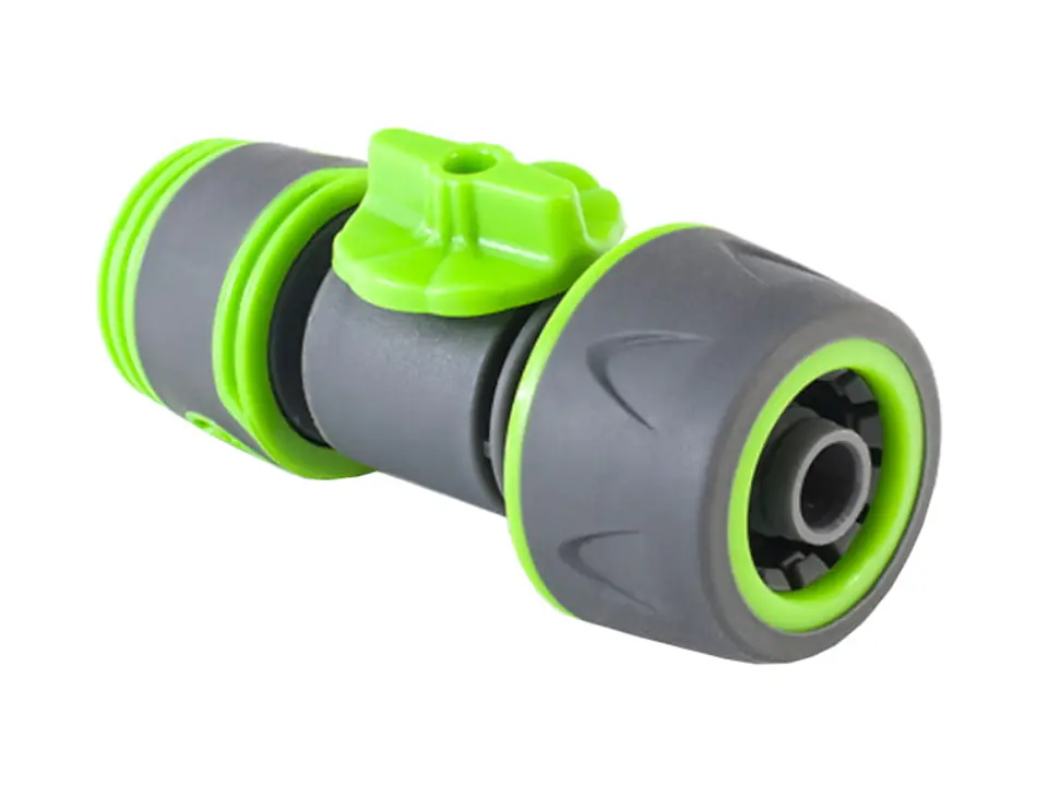 Złącze węża ogrodowego z zaworem regulacyjnym S-80356