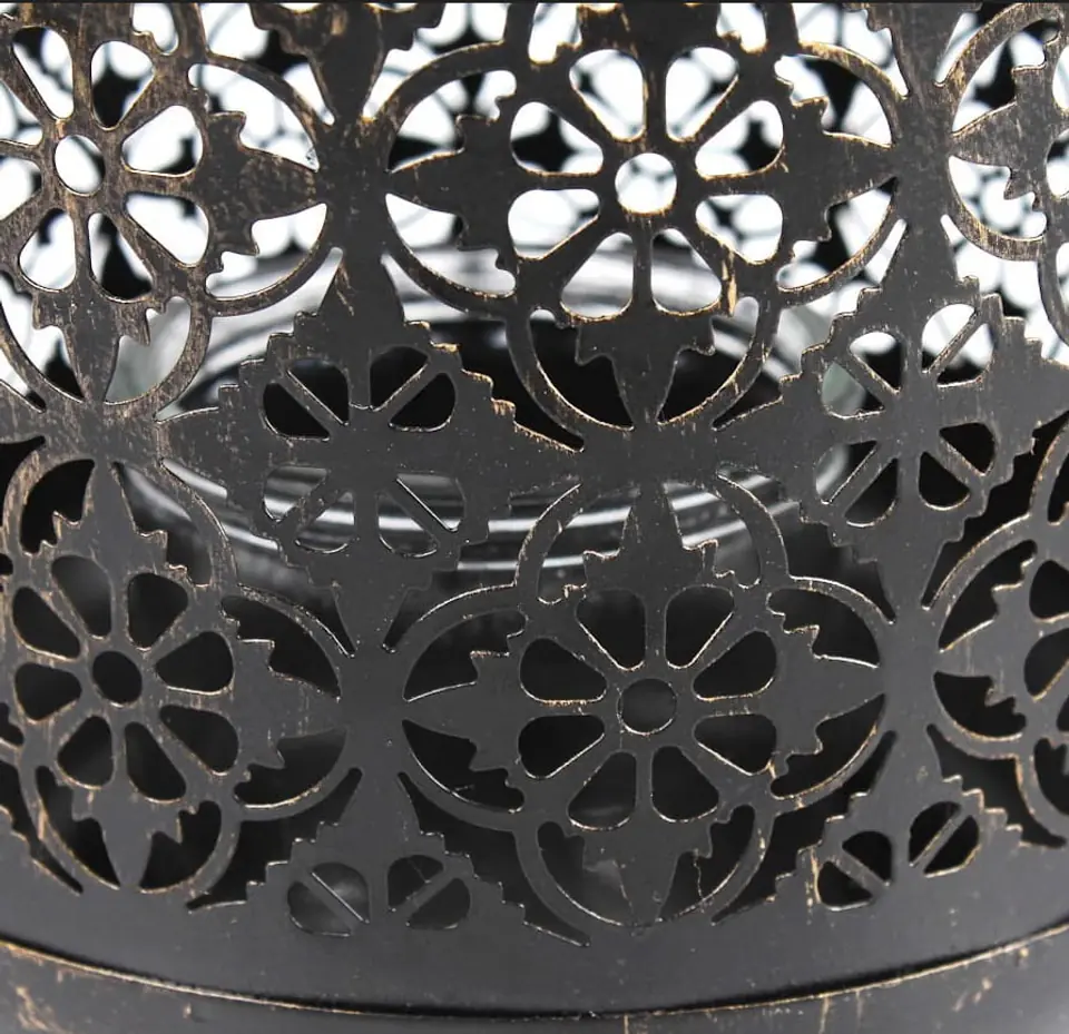 Zbliżenie na ściankę lampionu