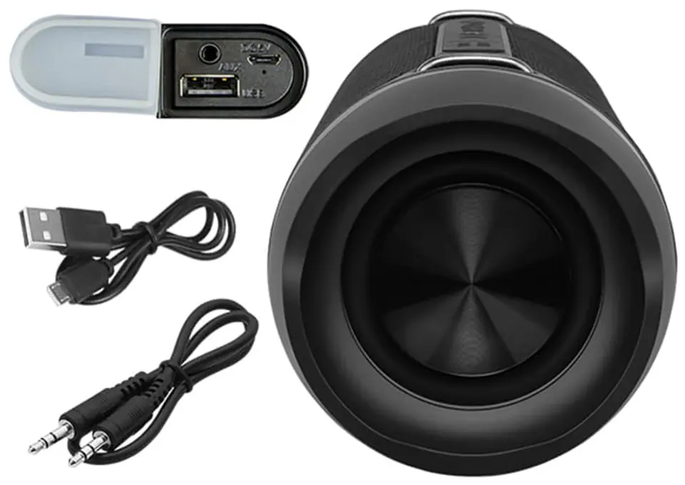 Głośnik bluetooth z kablami