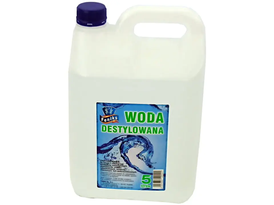 Woda destylowana Feniks 5L