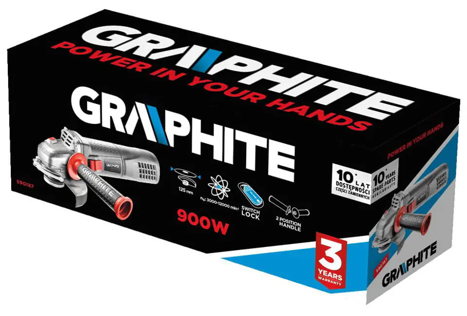 Szlifierka kątowa Graphite 59G187