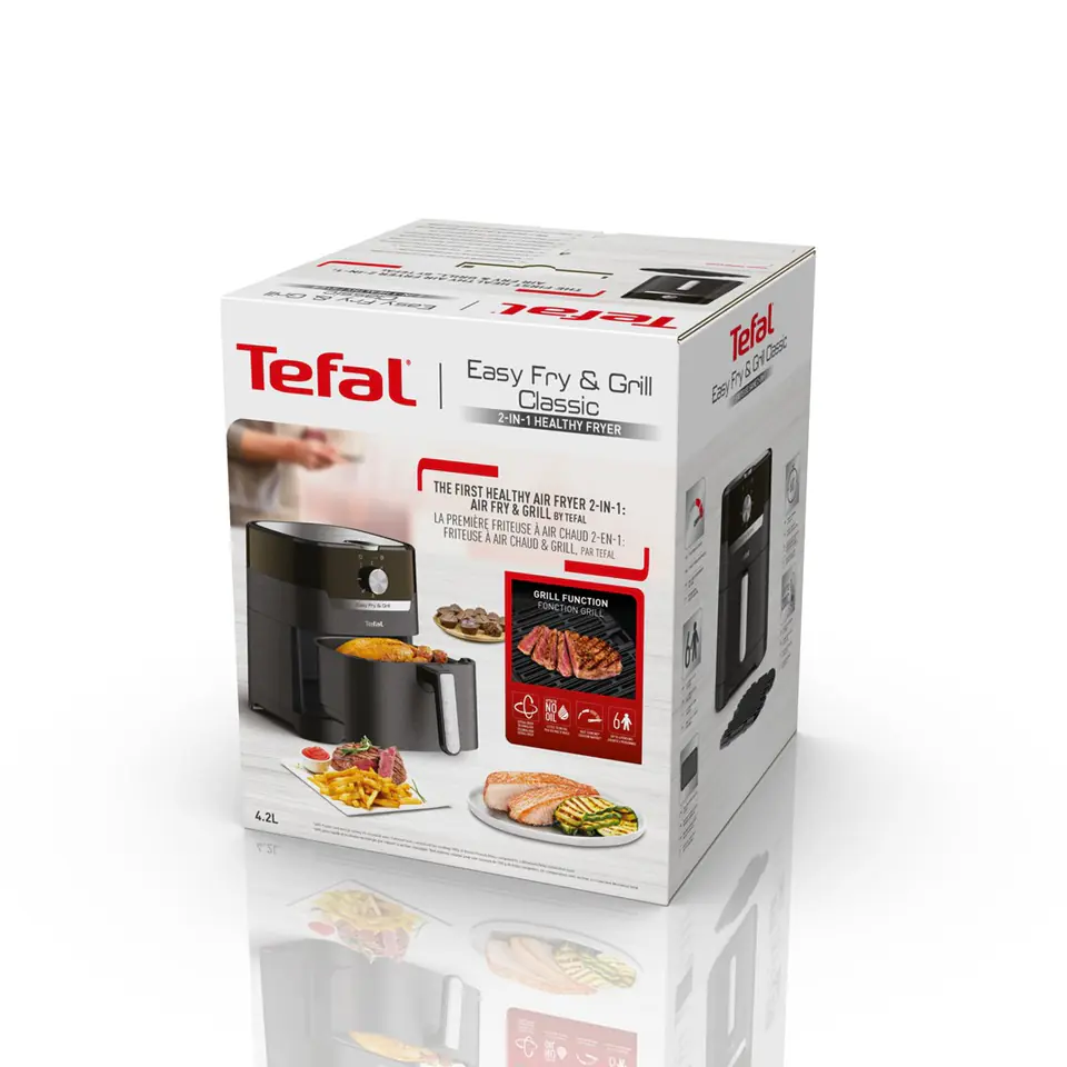 Tefal Easy Fry Grill Ey Fryer Single L Stand Alone W