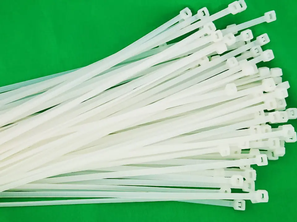 Opaska zaciskowa biała