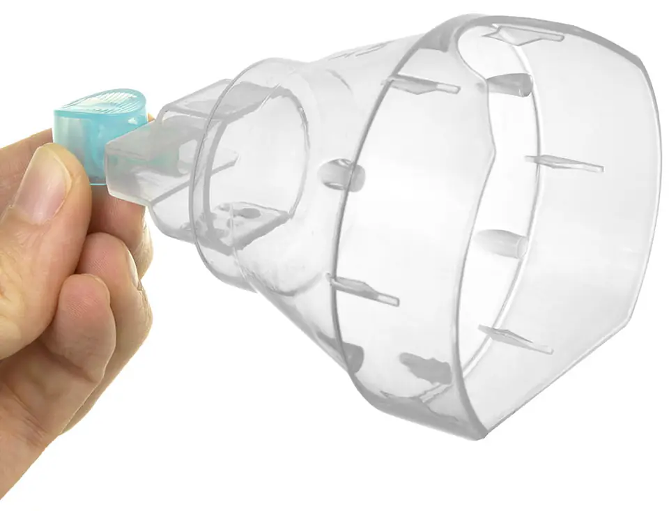 Ustnik do puszki z tlenem