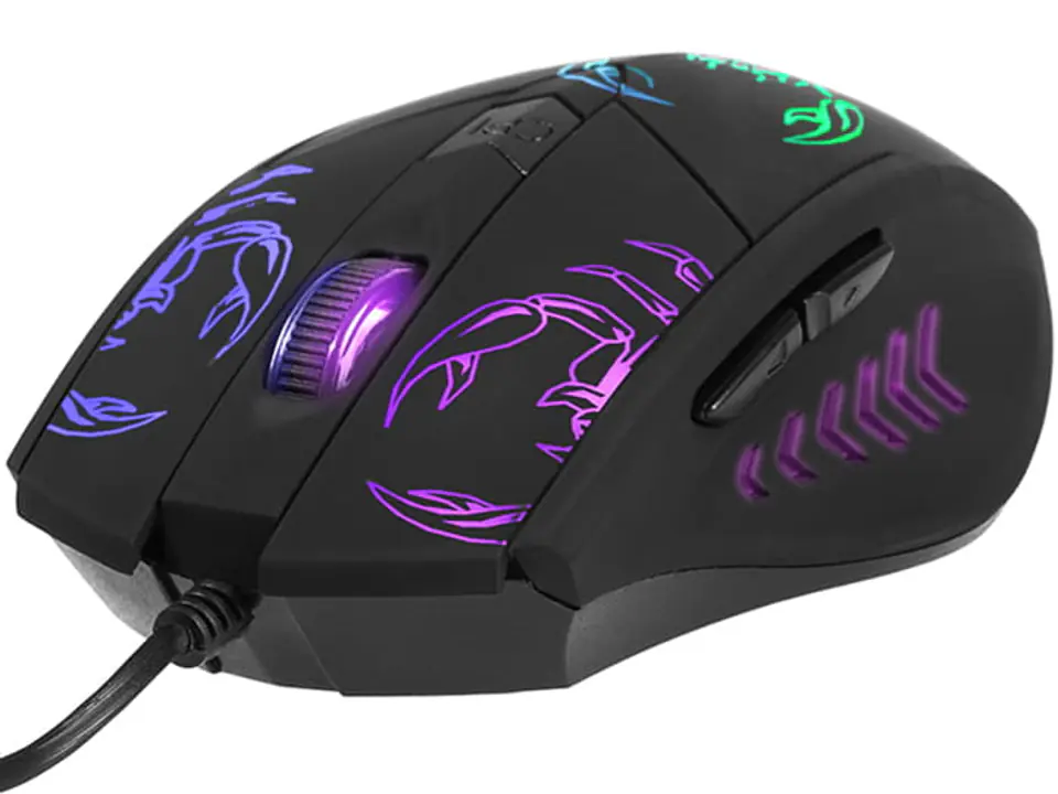 Mysz Tracer z 6 kolorami podświetlenia