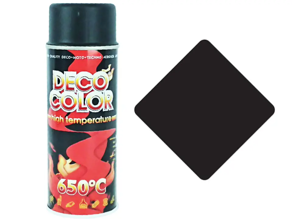 Lakier High Temperature czarny