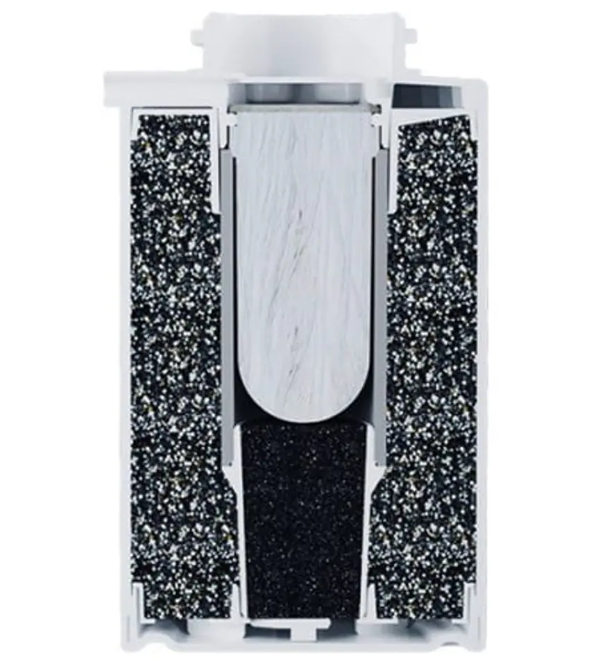 Przekrój filtra do dzbanka filtrującego Aquaphor