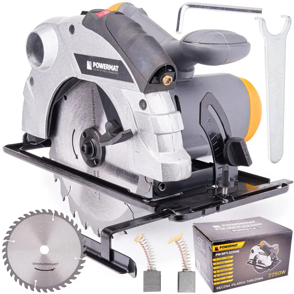 Pilarka tarczowa Powermat PM-RPT-2250M 185mm 2250W