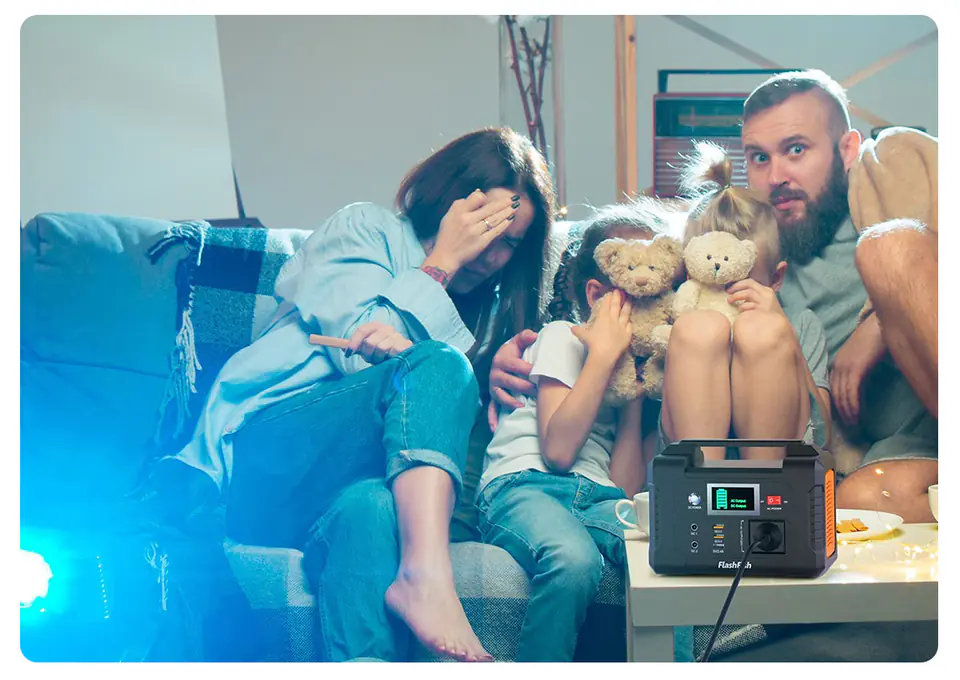 mocna stacja prądu na kamping