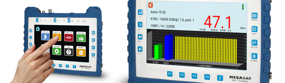 Miernik TV Sat Megasat HD7