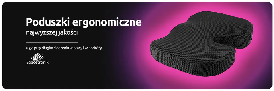 Ergonomiczna poduszka ortopedyczna Bobby