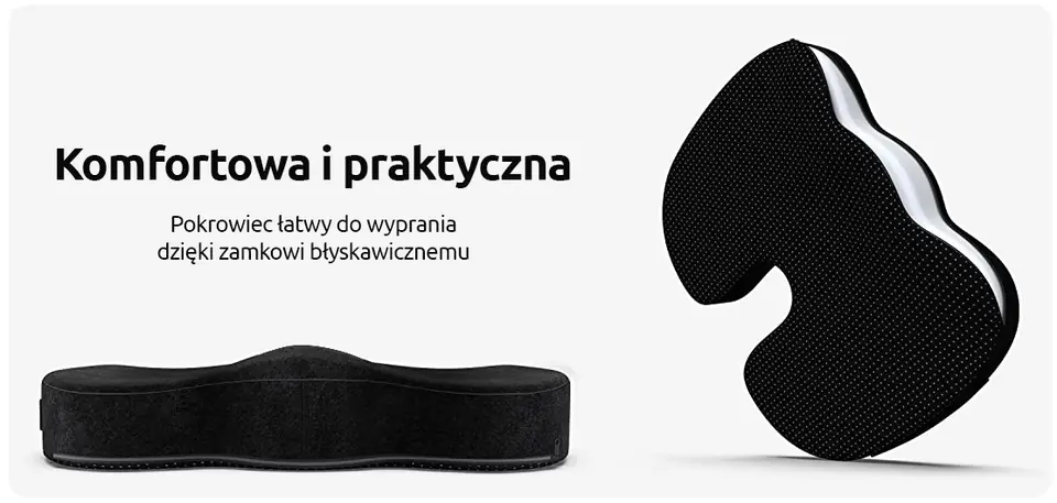 Ergonomiczna poduszka ortopedyczna Bobby