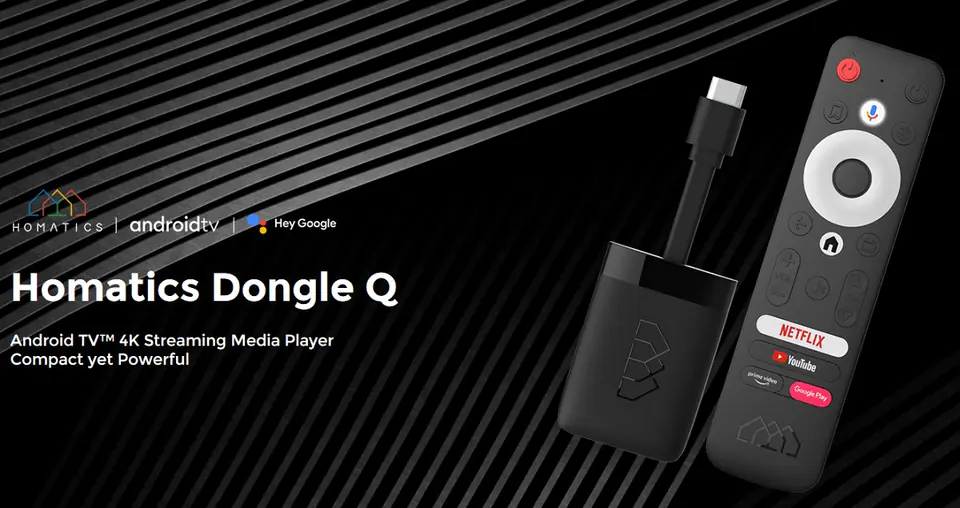 Dongle G 4K Google TV – Homatics